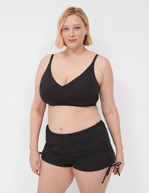 Dámské Sukně Lane Bryant Drawstring Swim Černé | ITF3476UD