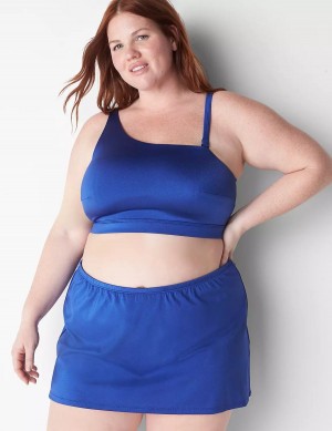 Dámské Sukně Lane Bryant Shimmer Slitted Swim Blankyt | WWQ9166XT