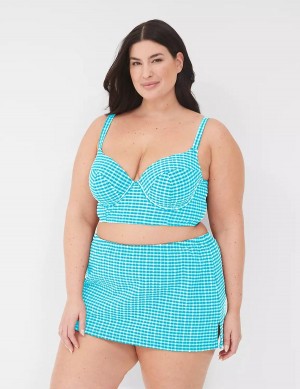 Dámské Sukně Lane Bryant Side Slit Swim Blankyt Bílé | QWX6952XS