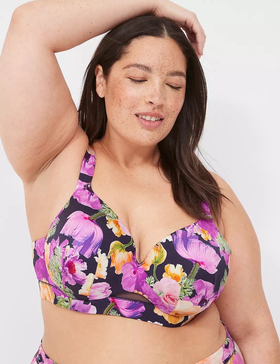 Dámské Bralettes Lane Bryant Comfort Bliss Lightly Lined Full Coverage Blankyt | CFT6596NK