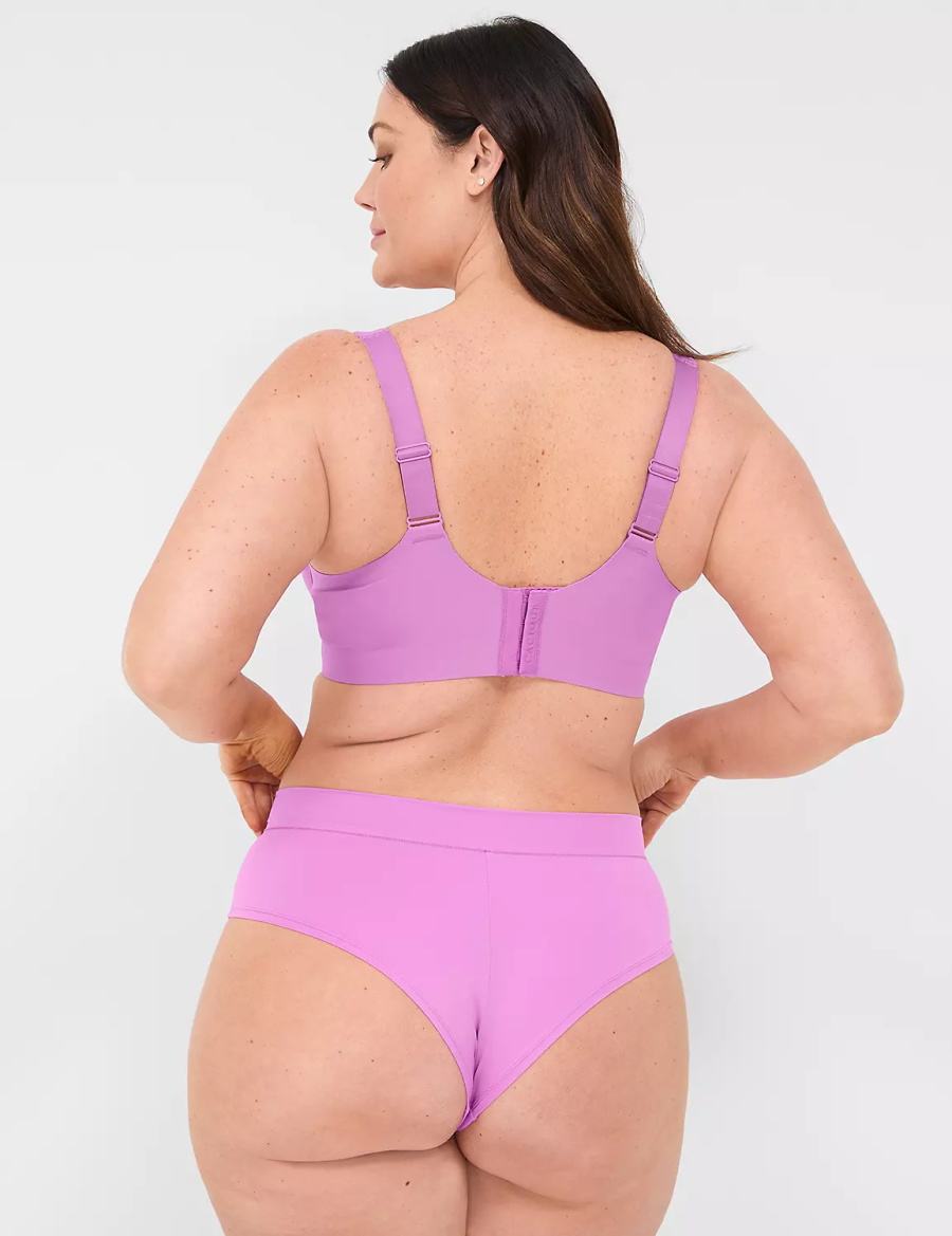 Dámské Drzé Kalhotky Lane Bryant Comfort Bliss Fialové | ONR4169MQ