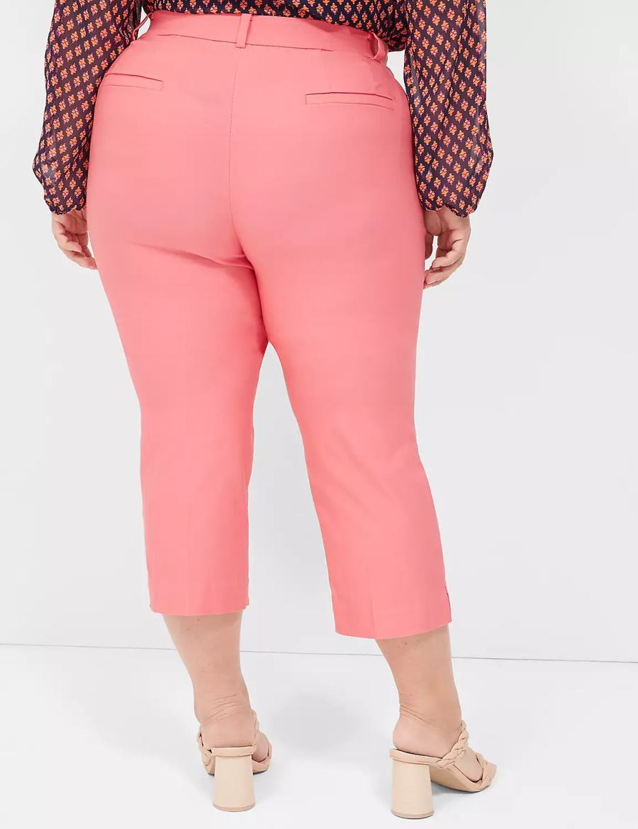 Dámské Kalhoty Lane Bryant 4-Season Slim Capri Koralove | FZT482FK