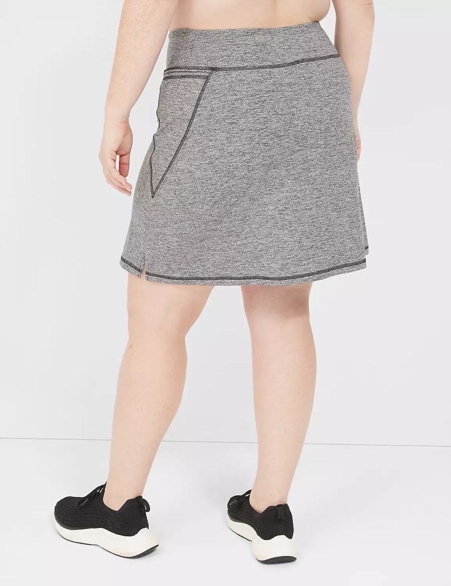 Dámské Kraťasy Lane Bryant LIVI Recycled LIVI Soft Marl Černé Bílé | XDQ1452RL