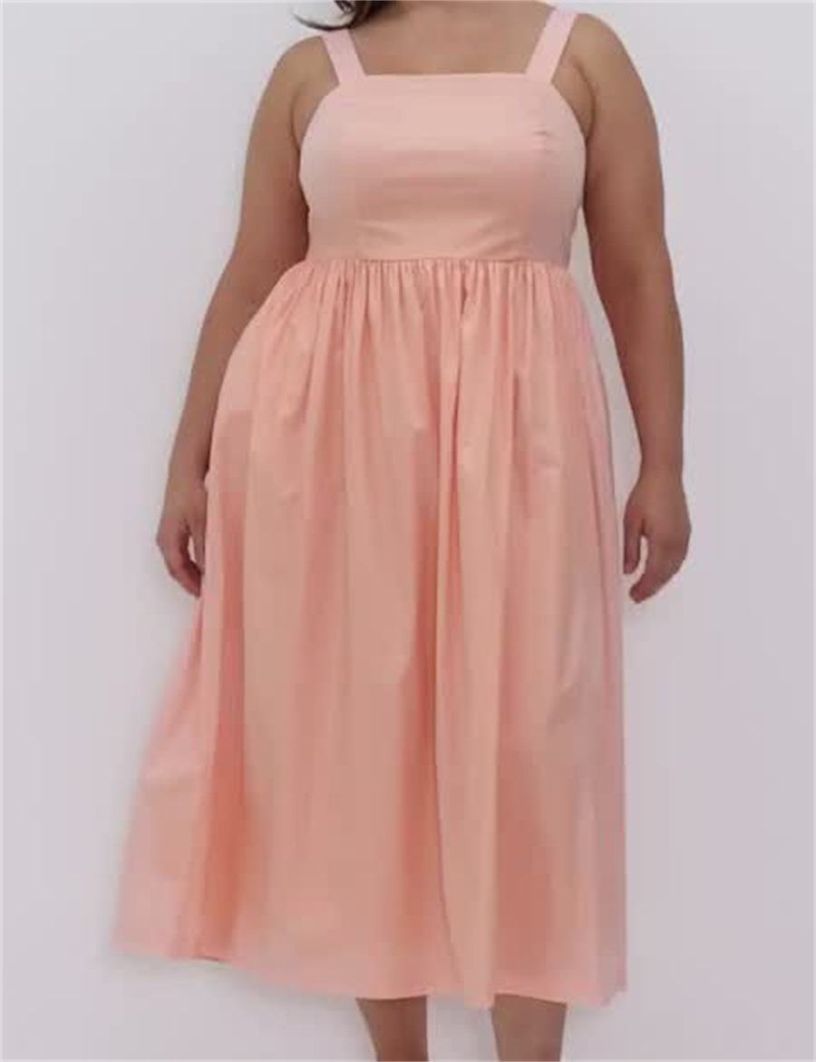 Dámské Midi Šaty Lane Bryant Smocked-Back Pleated Žluté Černé | FHT1976LH