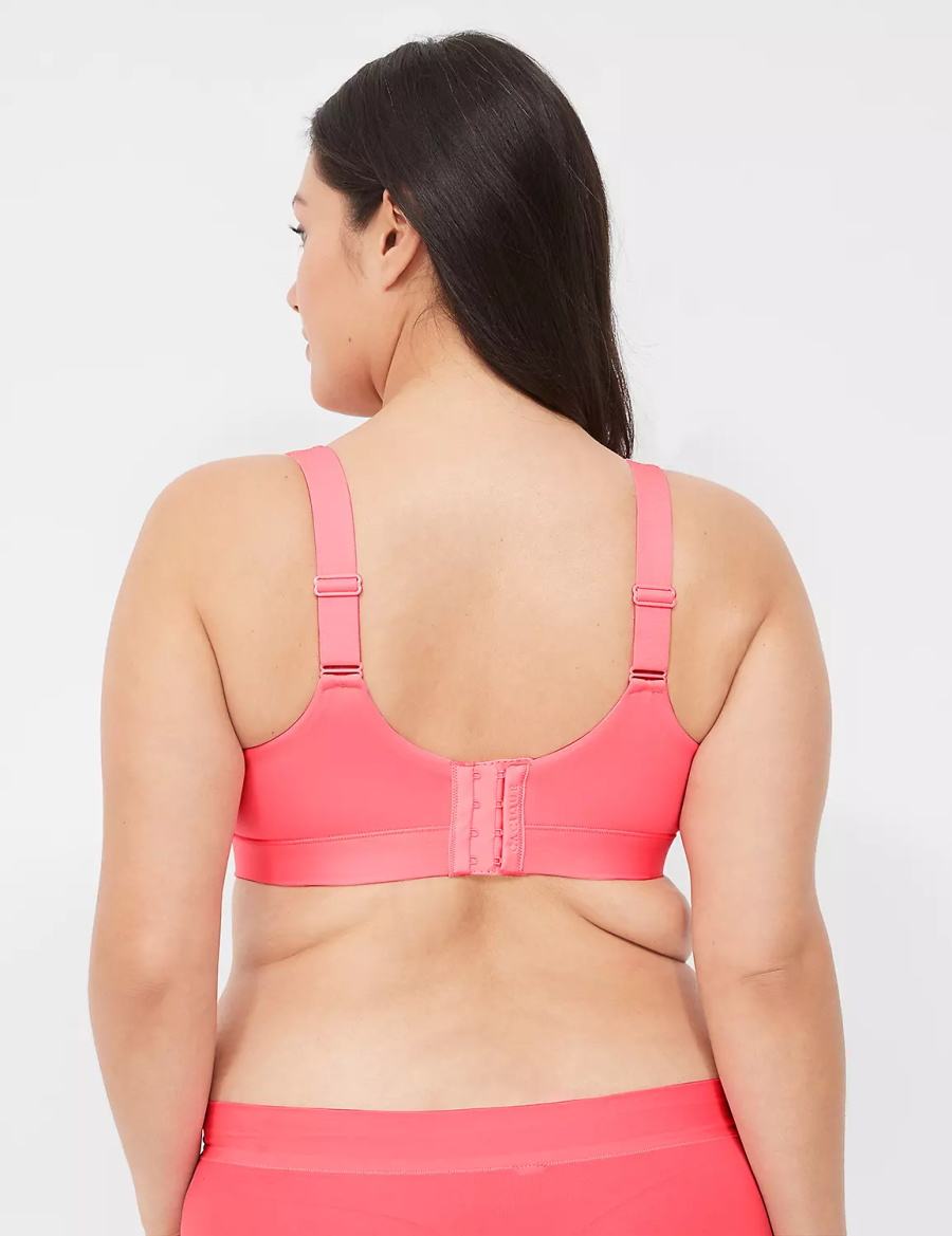 Dámské Podprsenka Balkonetová Lane Bryant Comfort Bliss Lightly Lined Růžové | DPL9039FP