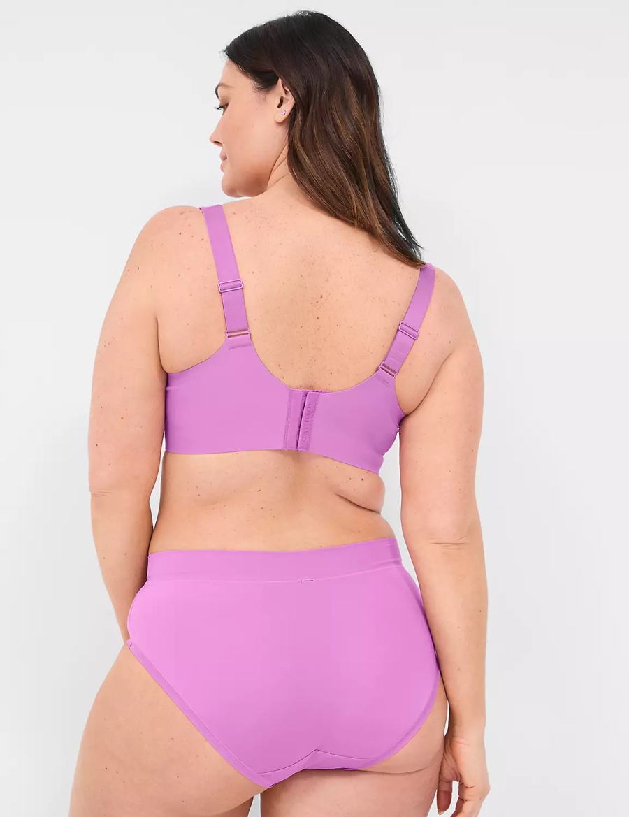 Dámské Podprsenka Balkonetová Lane Bryant Modern Luxe Lightly Lined Fialové | DYH4114HU