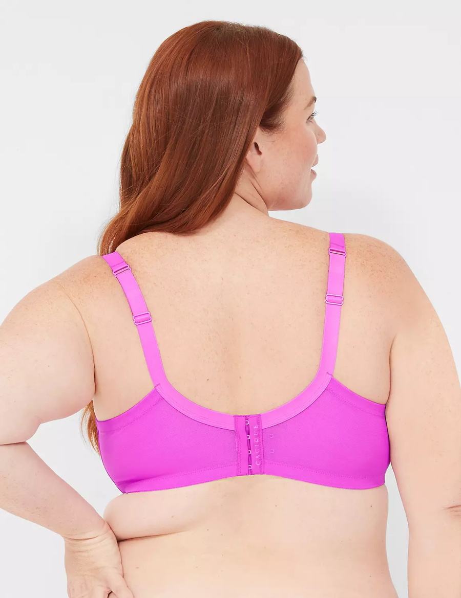 Dámské Podprsenka Balkonetová Lane Bryant Unlined with Lace Světle Fialové | POX5730WZ