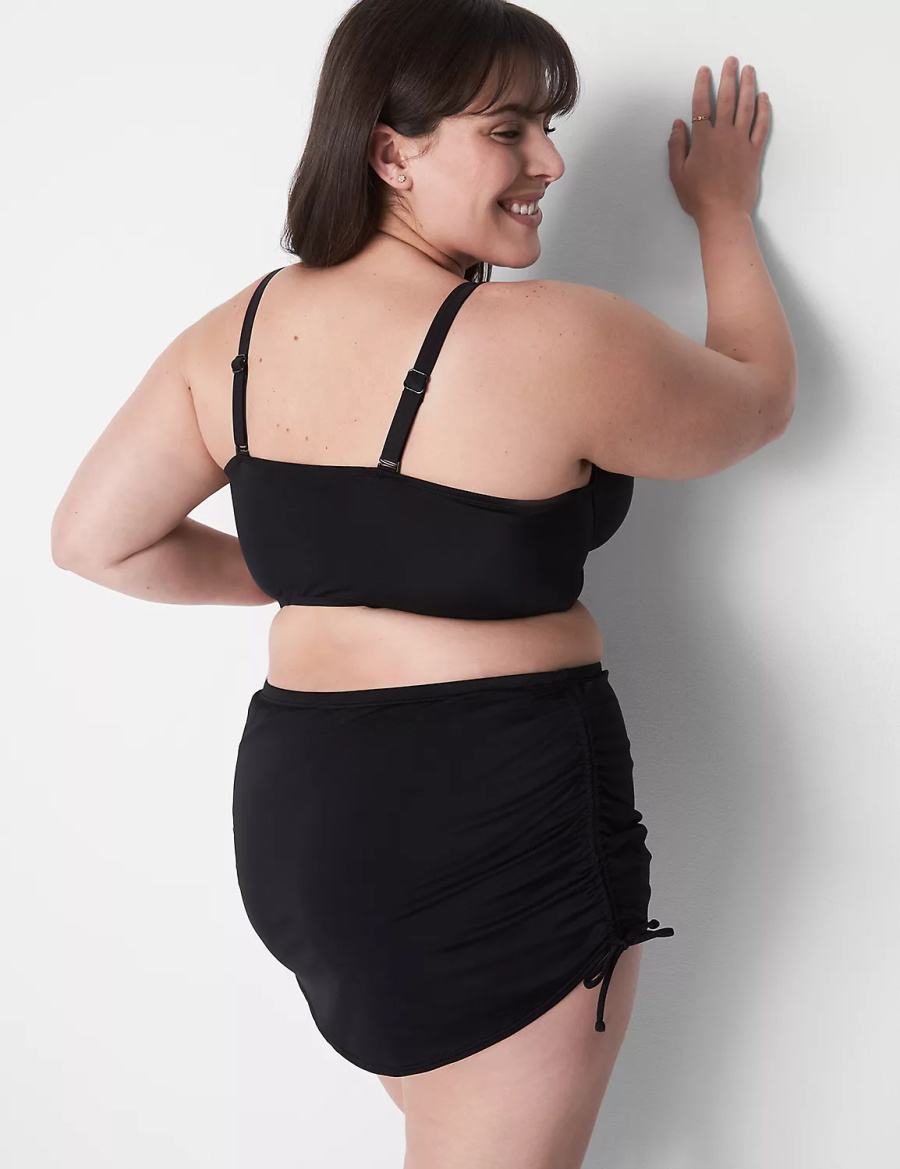 Dámské Sukně Lane Bryant Adjustable Swim Černé | OIN2323GU