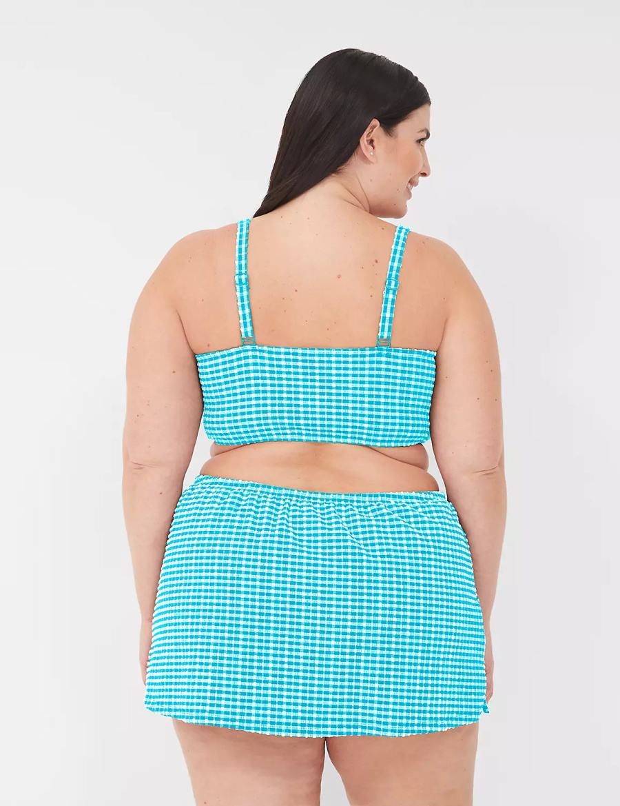 Dámské Sukně Lane Bryant Side Slit Swim Blankyt Bílé | QWX6952XS
