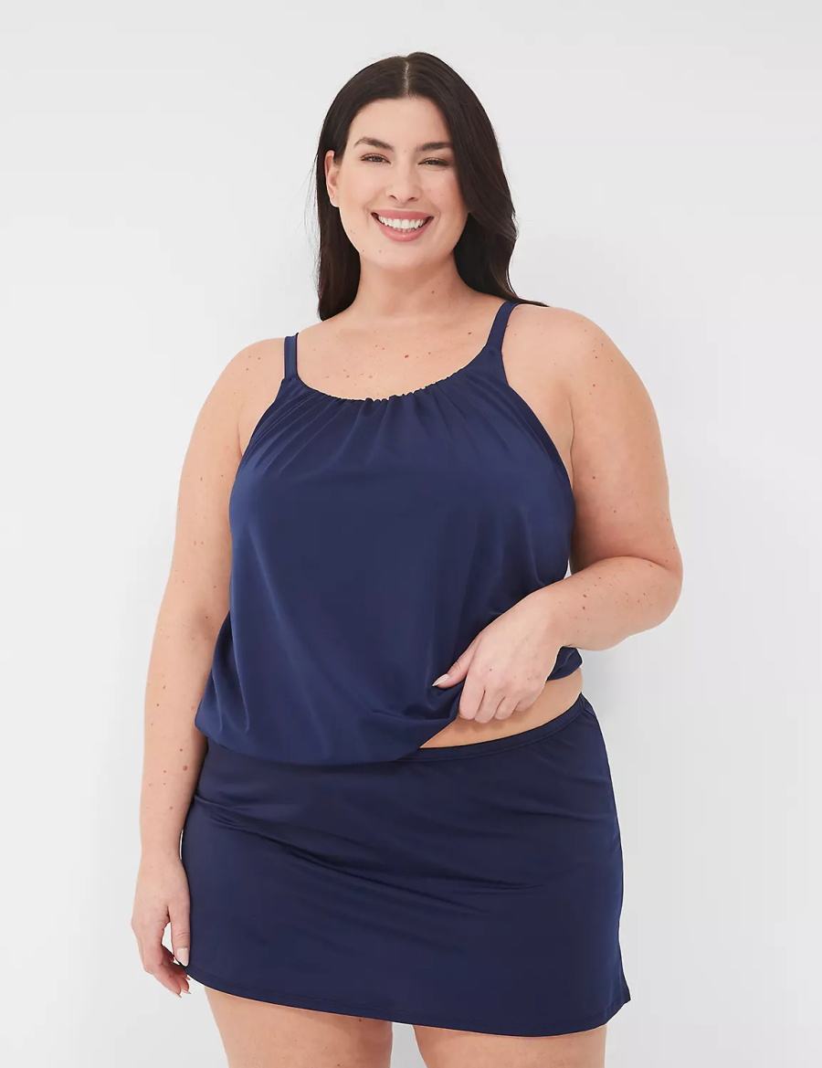 Dámské Sukně Lane Bryant Side Slit Swim Blankyt | SYV3040AC