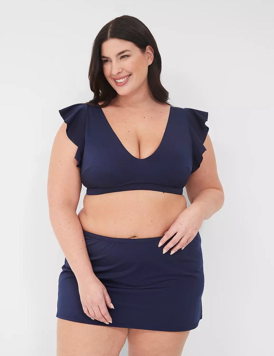 Dámské Sukně Lane Bryant Side Slit Swim Blankyt | SYV3040AC