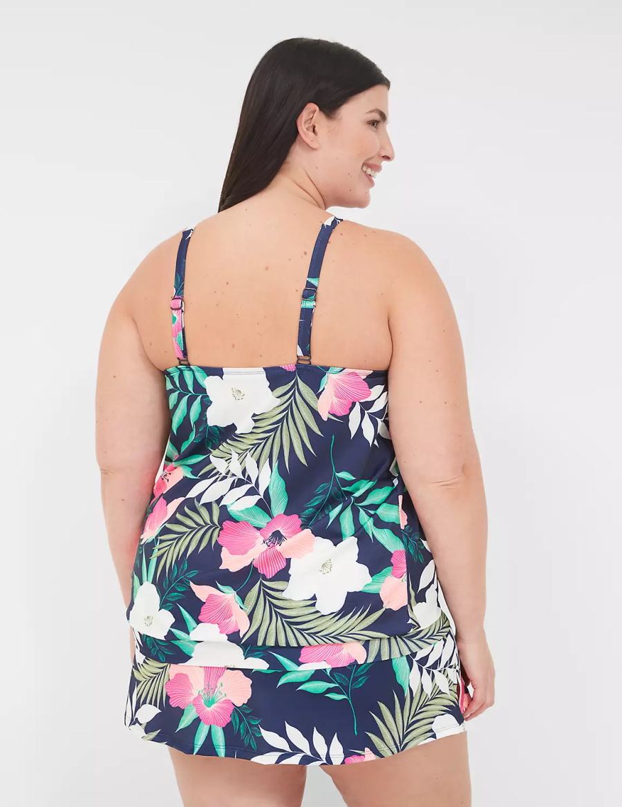 Dámské Sukně Lane Bryant Side Slit Swim Tmavě Blankyt | GDT587YA