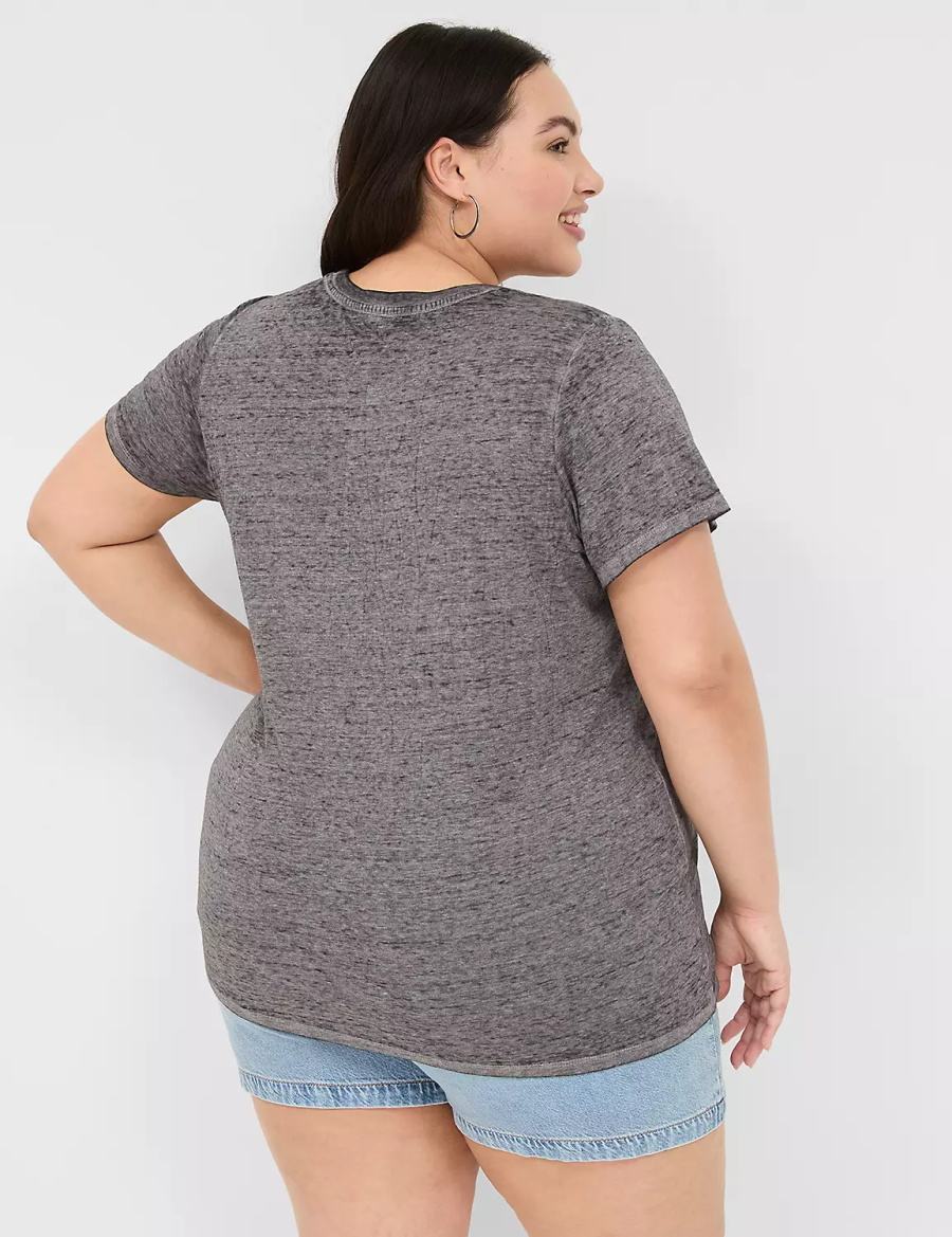 Dámské Tričko Lane Bryant Barbie Graphic Tee Šedé | WCE2697WW